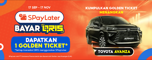 Undian Berhadiah- Menangkan Mobil dengan Bayar QRIS Pakai SPayLater!